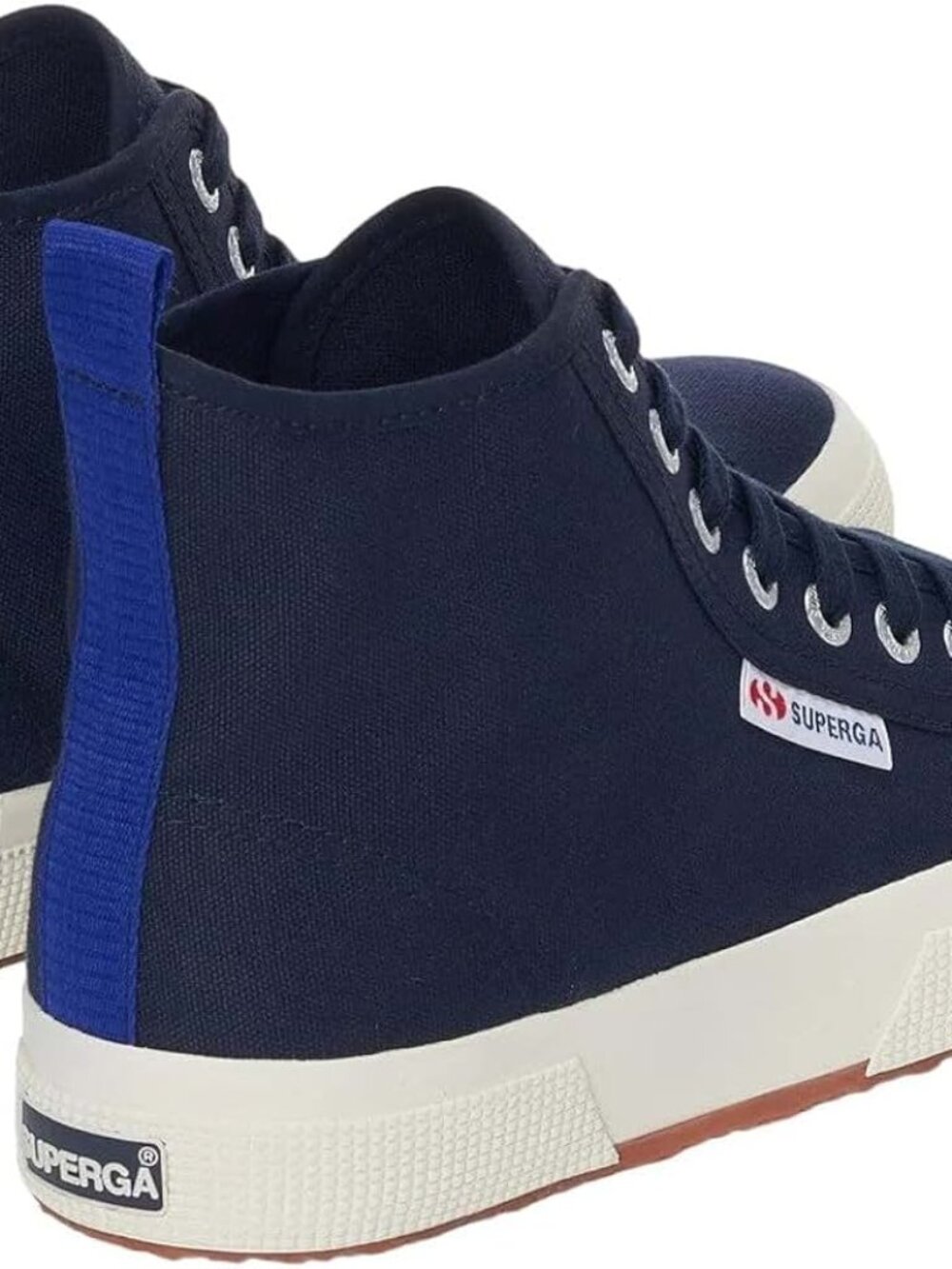 Superga Unisex-Adult 2750 Mid Cotton,  Navy/Blue Spectrum/Favorio (EU 39)